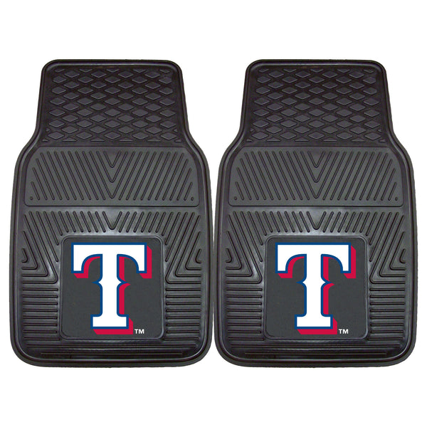 '-2-pc Vinyl Car Mat Set-True Sports Fan