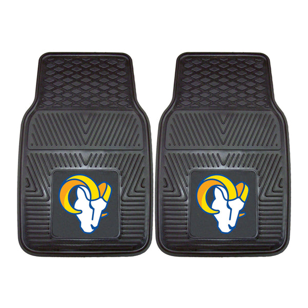 '-2-pc Vinyl Car Mat Set-True Sports Fan