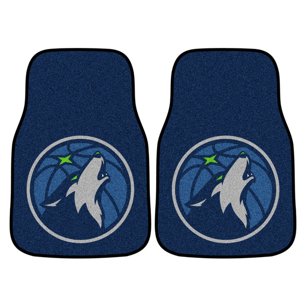 '-2-pc Carpet Car Mat Set-True Sports Fan