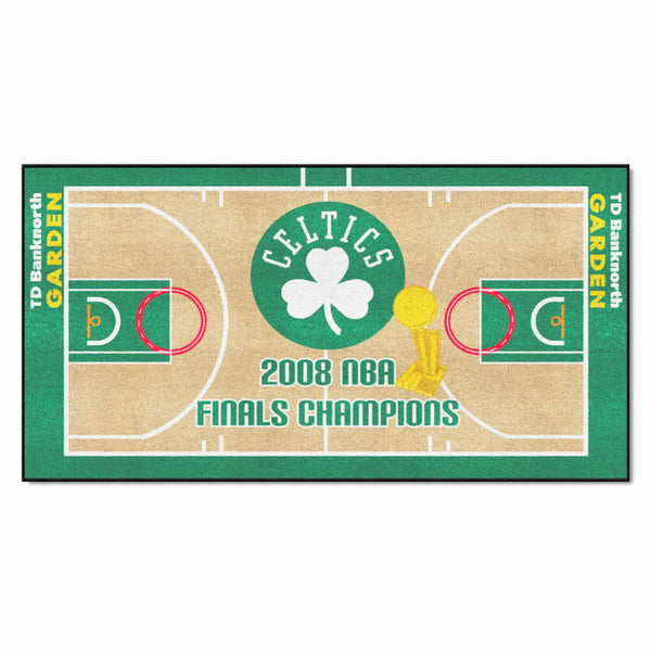 NBA - Boston Celtics NBA Court Runner with 2008 NBA Final Champions Logo