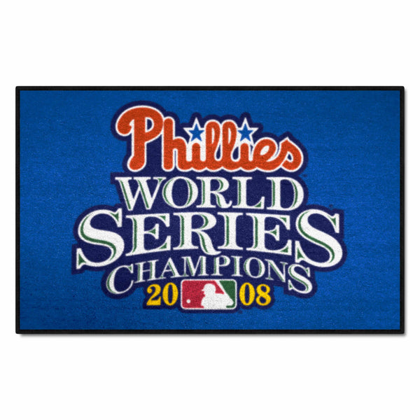 MLB - Philadelphia Phillies World Series Champions 2008 Starter Mat with the Phillies Logo