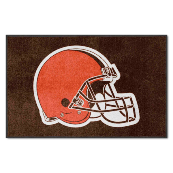 NFL - Cleveland Browns 4X6 Logo Mat - Landscape