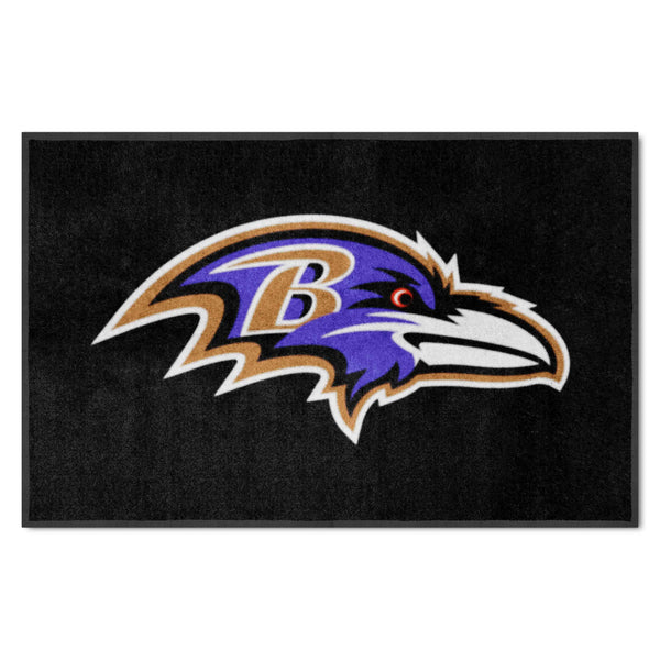 NFL - Baltimore Ravens 4X6 Logo Mat - Landscape
