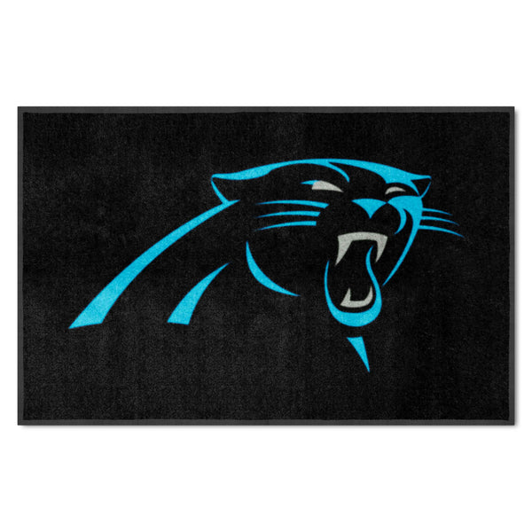 NFL - Carolina Panthers 4X6 Logo Mat - Landscape