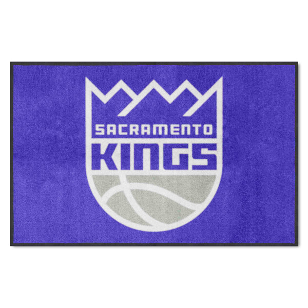 NBA - Sacramento Kings 4X6 Logo Mat - Landscape