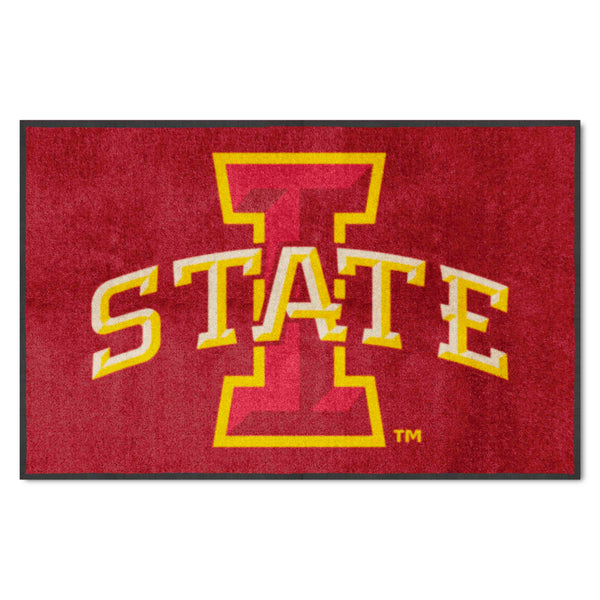Iowa State University 4X6 Logo Mat - Landscape