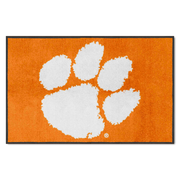 Clemson University 4X6 Logo Mat - Landscape