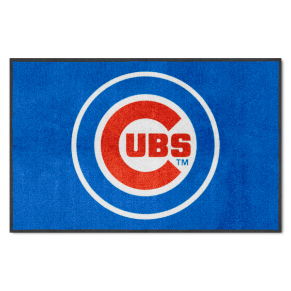 MLB - Chicago Cubs 4X6 Logo Mat - Landscape