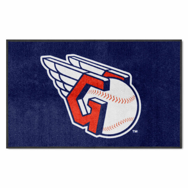 MLB - Cleveland Indians 4X6 Logo Mat - Landscape