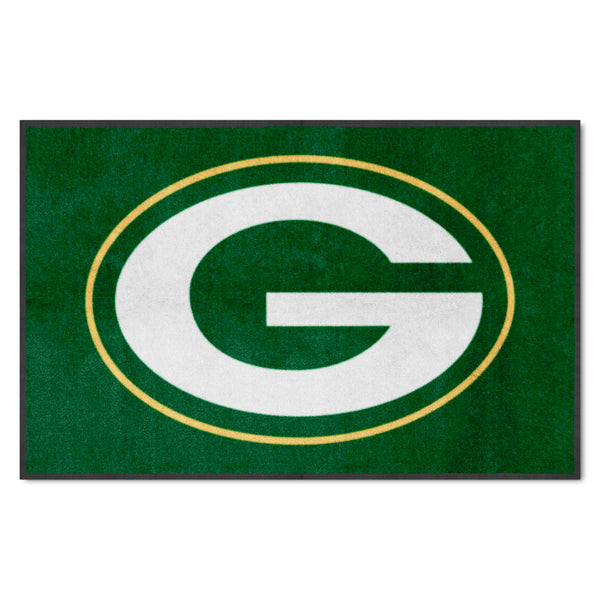 NFL - Green Bay Packers 4X6 Logo Mat - Landscape
