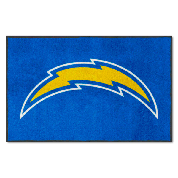 NFL - Los Angeles Chargers 4X6 Logo Mat - Landscape