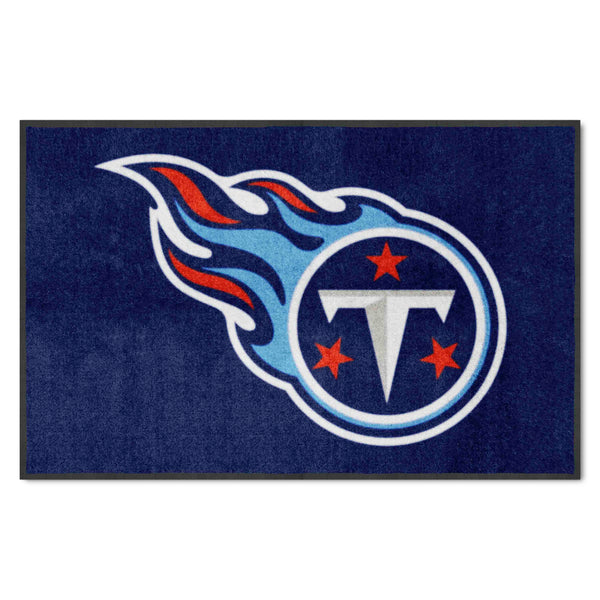 NFL - Tennessee Titans 4X6 Logo Mat - Landscape