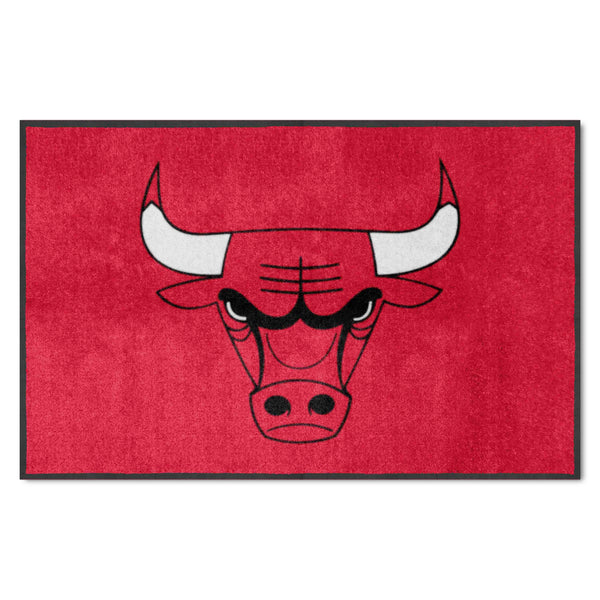 NBA - Chicago Bulls 4X6 Logo Mat - Landscape