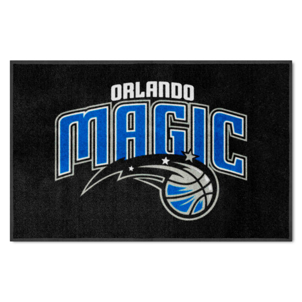 NBA - Orlando Magic 4X6 Logo Mat - Landscape