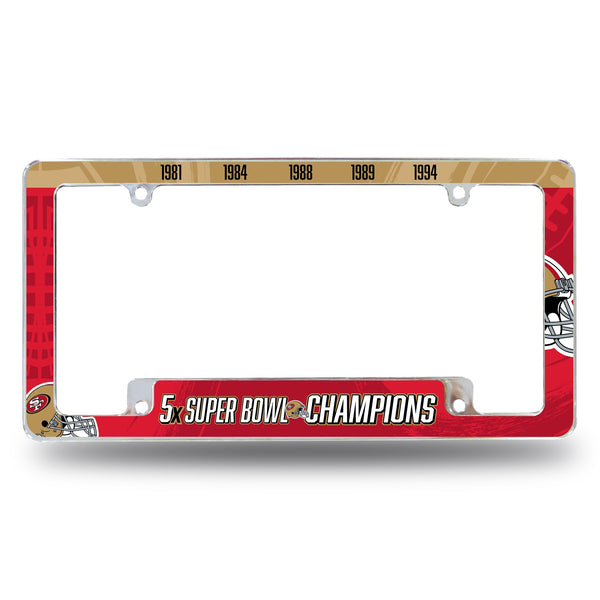 '-AFC All Over Chrome Frame-True Sports Fan