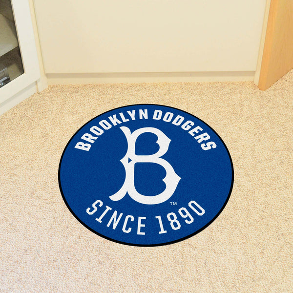 MLBCC - Los Angeles Dodgers Roundel Mat with B Logo