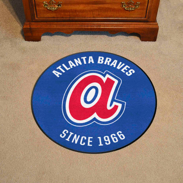 MLBCC - Atlanta Braves Roundel Mat with A Logo