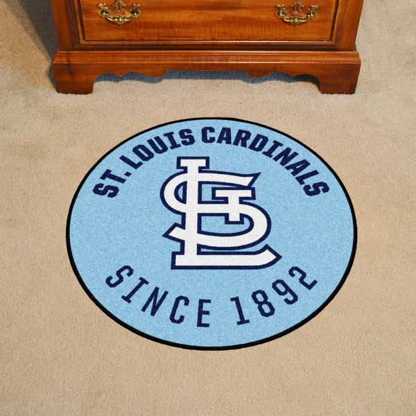 MLBCC - St. Louis Cardinals  Roundel Mat with St. Louis Logo