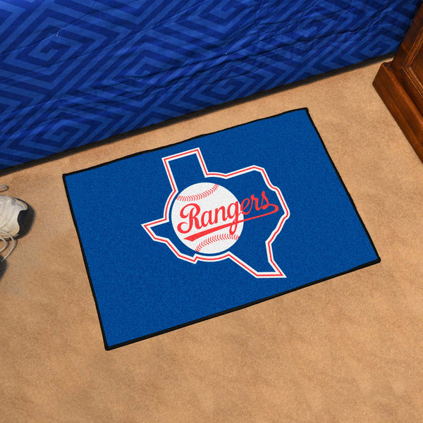 MLBCC - Texas Rangers Starter Mat with Rangers Logo