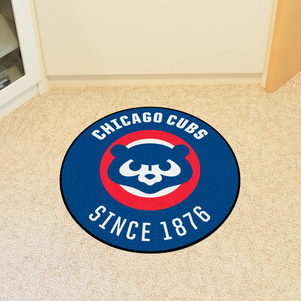 MLBCC - Chicago Cubs Roundel Mat with Symbol Logo