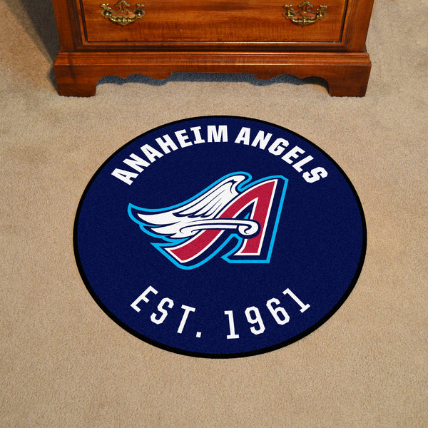 MLBCC - Los Angeles Angels Roundel Mat with A Logo