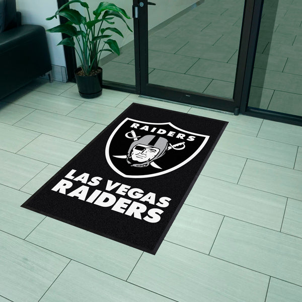 NFL - Las Vegas Raiders 3X5 Logo Mat - Portrait