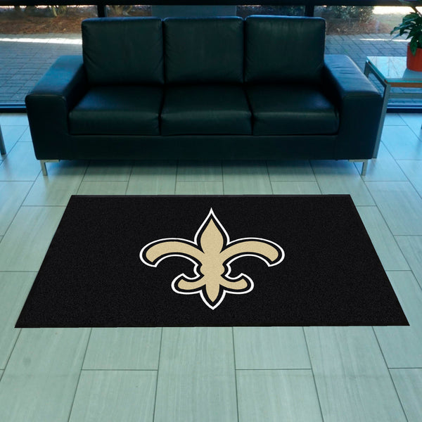 NFL - New Orleans Saints 4X6 Logo Mat - Landscape