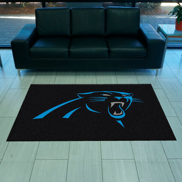 NFL - Carolina Panthers 4X6 Logo Mat - Landscape