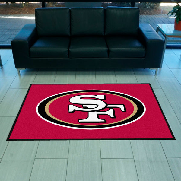 NFL - San Francisco 49ers 4X6 Logo Mat - Landscape