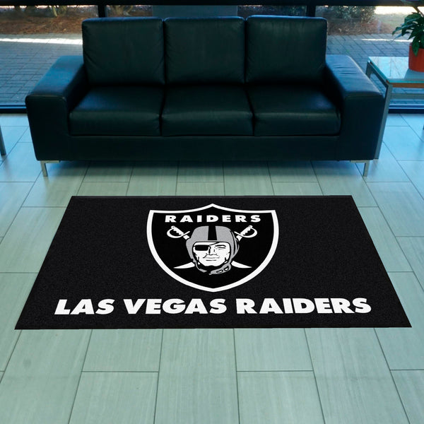 NFL - Las Vegas Raiders 4X6 Logo Mat - Landscape