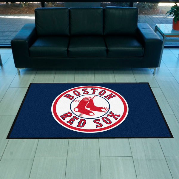 MLB - Boston Red Sox 4X6 Logo Mat - Landscape