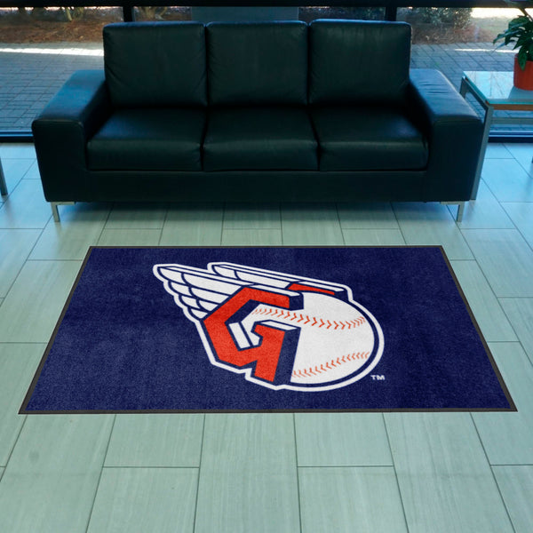 MLB - Cleveland Indians 4X6 Logo Mat - Landscape