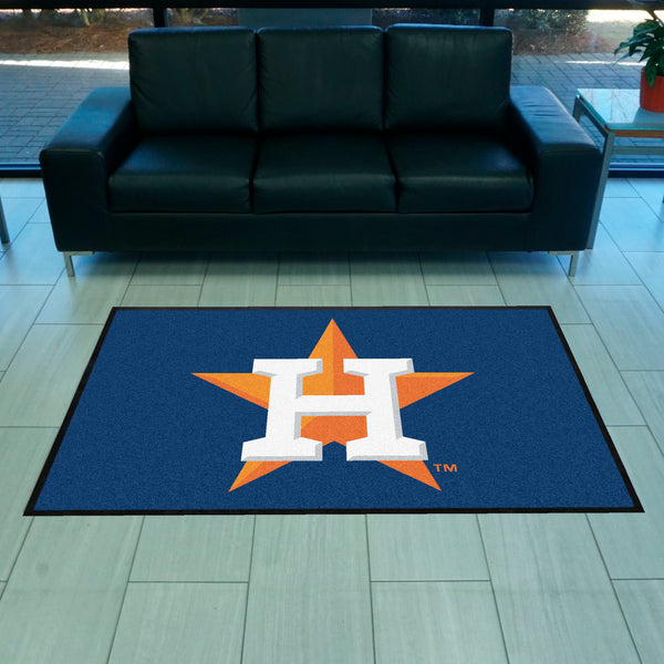 MLB - Houston Astros 4X6 Logo Mat - Landscape