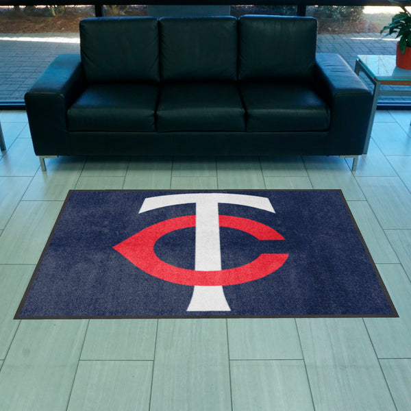 MLB - Minnesota Twins 4X6 Logo Mat - Landscape