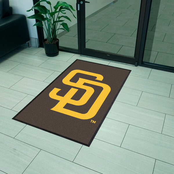 MLB - San Diego Padres 3X5 Logo Mat - Portrait