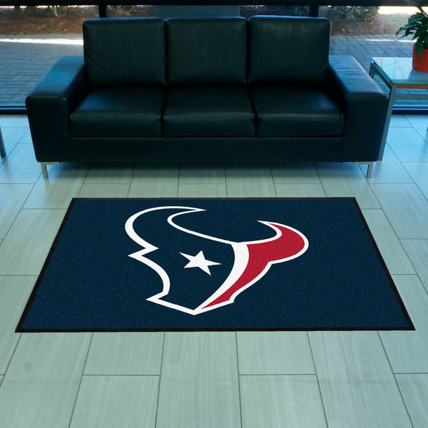 NFL - Houston Texans 4X6 Logo Mat - Landscape