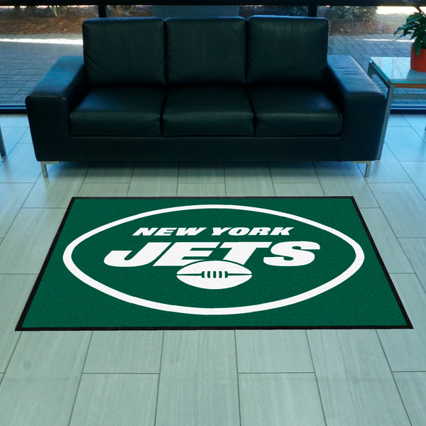 NFL - New York Jets 4X6 Logo Mat - Landscape