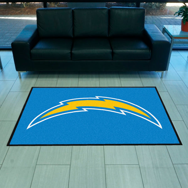 NFL - Los Angeles Chargers 4X6 Logo Mat - Landscape