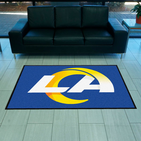 NFL - Los Angeles Rams 4X6 Logo Mat - Landscape