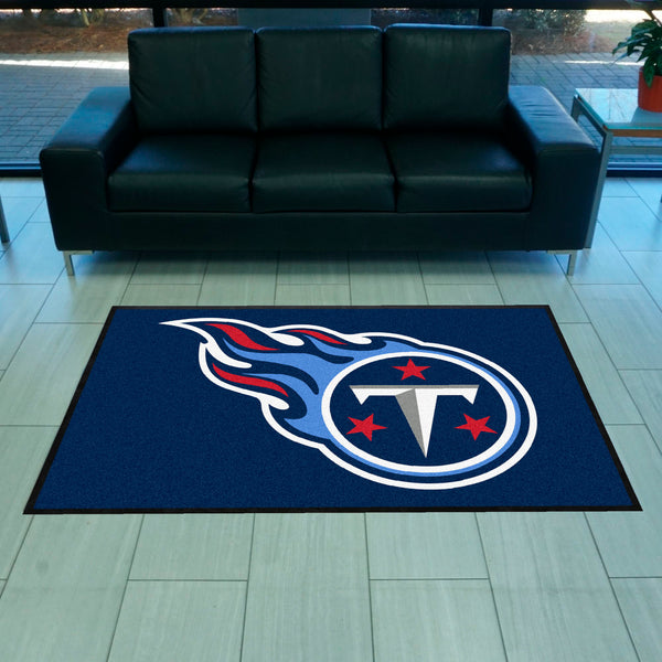 NFL - Tennessee Titans 4X6 Logo Mat - Landscape