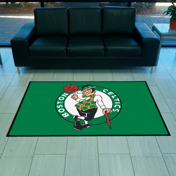 NBA - Boston Celtics 4X6 Logo Mat - Landscape