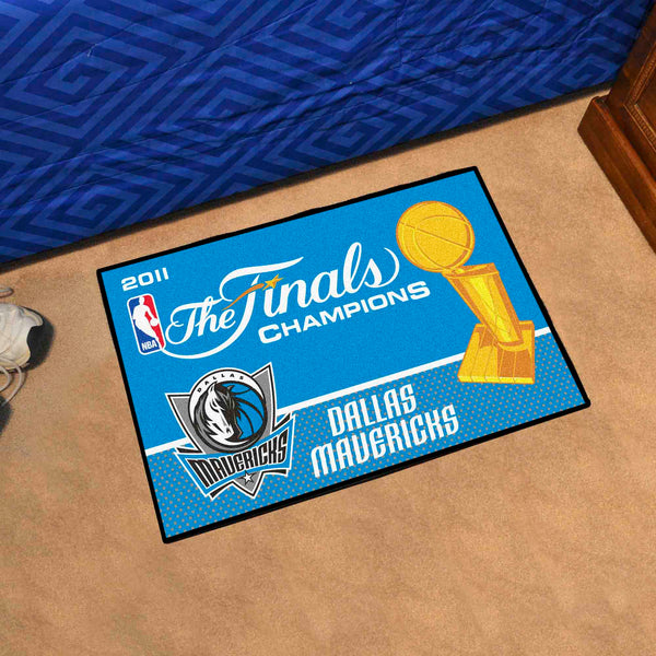 NBA - Dallas Mavericks Starter Mat with 2011 NBA The Finals Champions Logo
