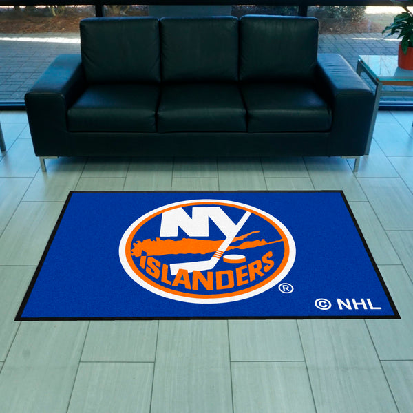 NHL - New York Islanders 4X6 Logo Mat - Landscape