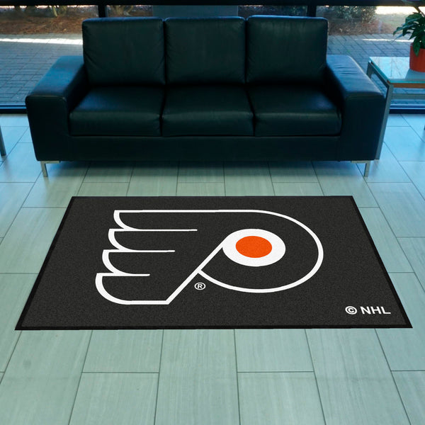 NHL - Philadelphia Flyers 4X6 Logo Mat - Landscape