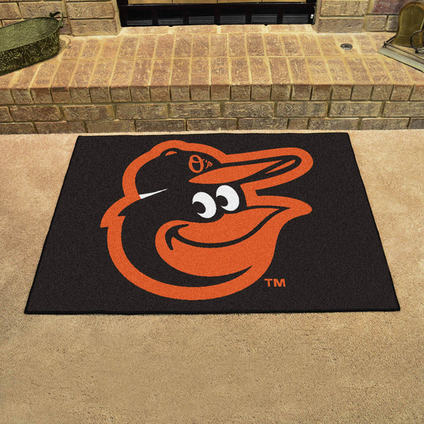 MLB - Baltimore Orioles All-Star Mat with BO Mascot Logo