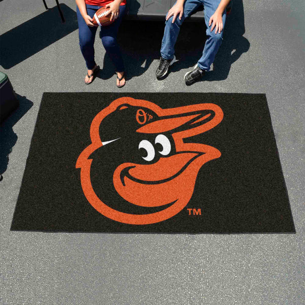 MLB - Baltimore Orioles Ulti-Mat with BO Mascot Logo