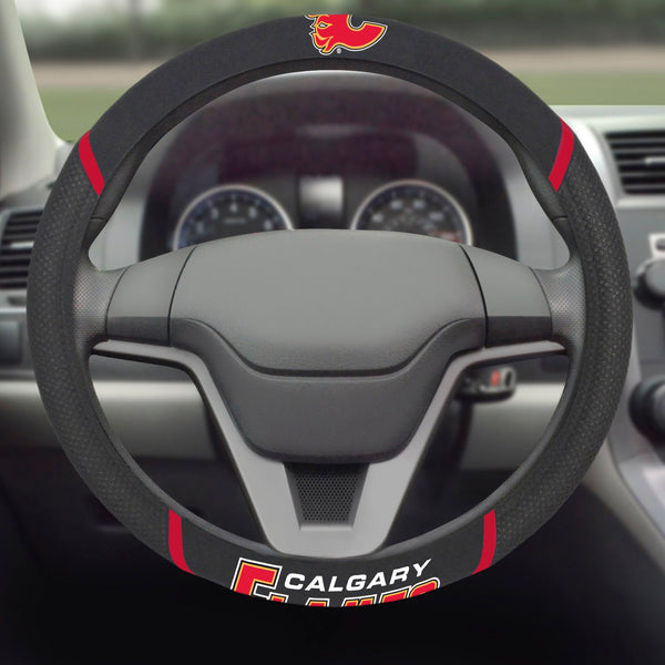 NHL - Calgary Flames Steering Wheel Cover