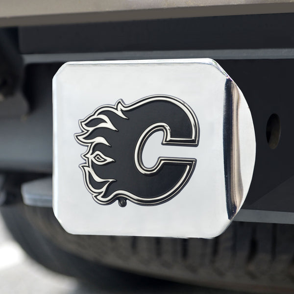 NHL - Calgary Flames Hitch Cover - Chrome
