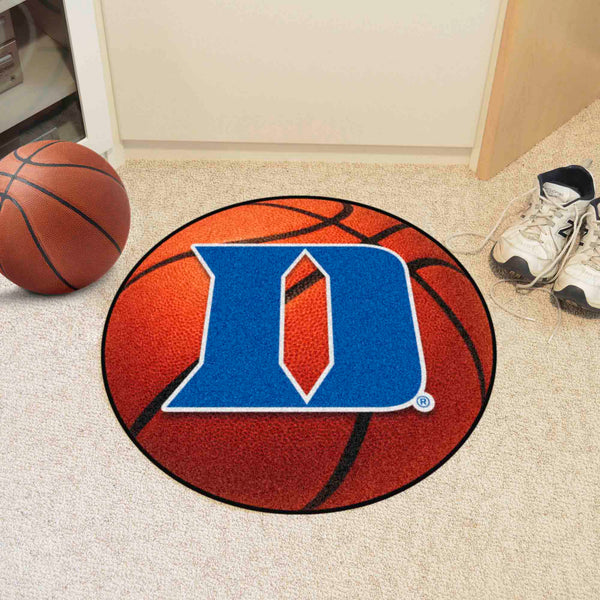 Duke University Basketball Mat with D logo