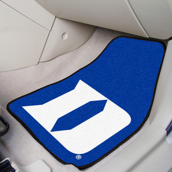 Duke University 2-pc Carpet Car Mat Set with D logo